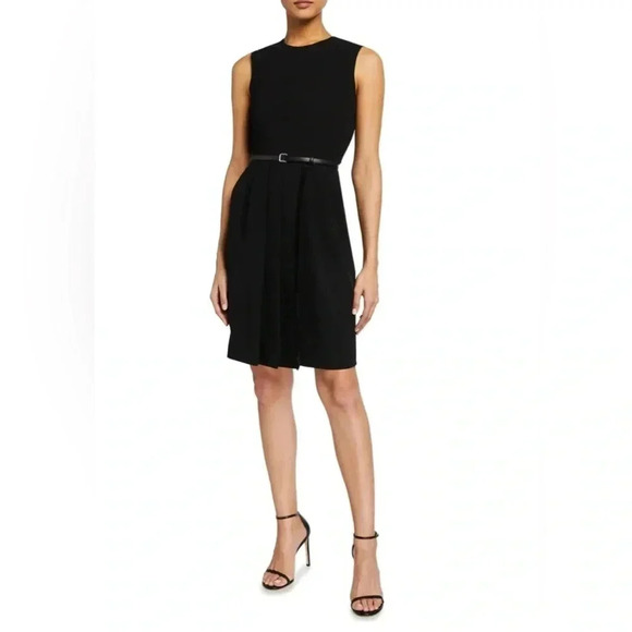 MaxMara PEDALE Cady Dress Sz 10 Black - Picture 1 of 12